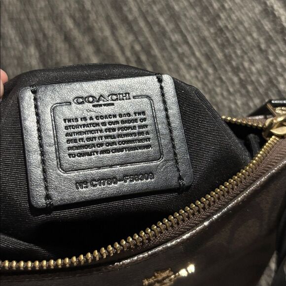 Coach F58309 Signature North South Crossbody Bag - Picture 9 of 9